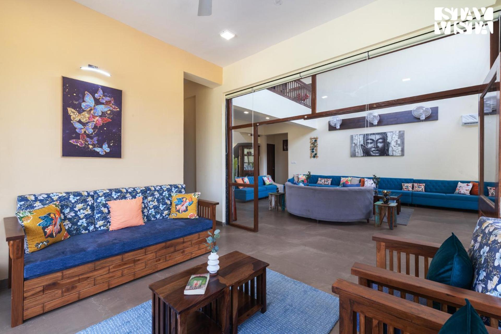 Stayvista'S Hillside Meadows - Mountainside Retreat With Farm View, Pool & Deck, Lawn & Gazebo Chinchavli Dış mekan fotoğraf