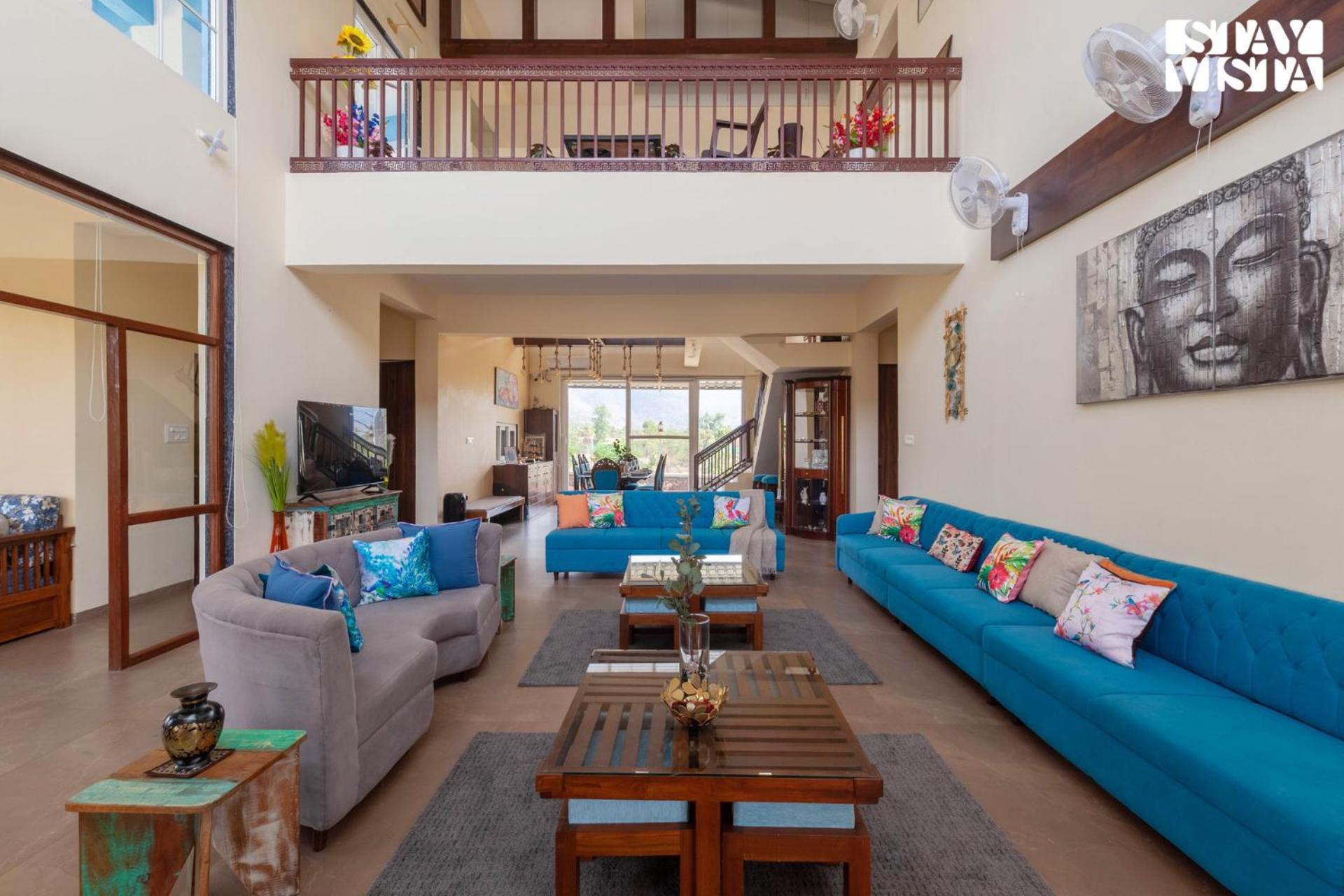 Stayvista'S Hillside Meadows - Mountainside Retreat With Farm View, Pool & Deck, Lawn & Gazebo Chinchavli Dış mekan fotoğraf