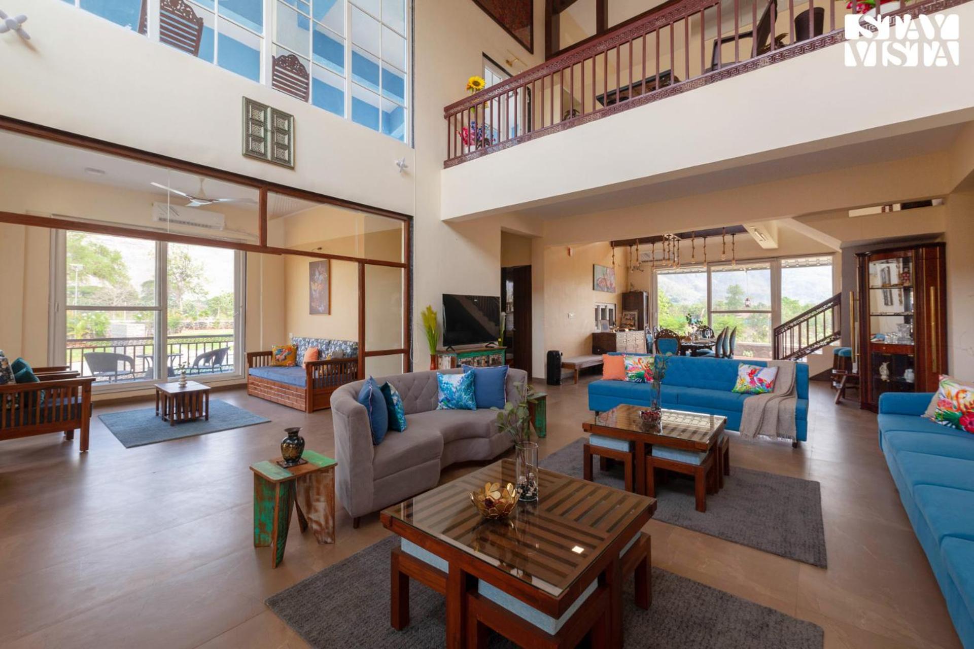 Stayvista'S Hillside Meadows - Mountainside Retreat With Farm View, Pool & Deck, Lawn & Gazebo Chinchavli Dış mekan fotoğraf